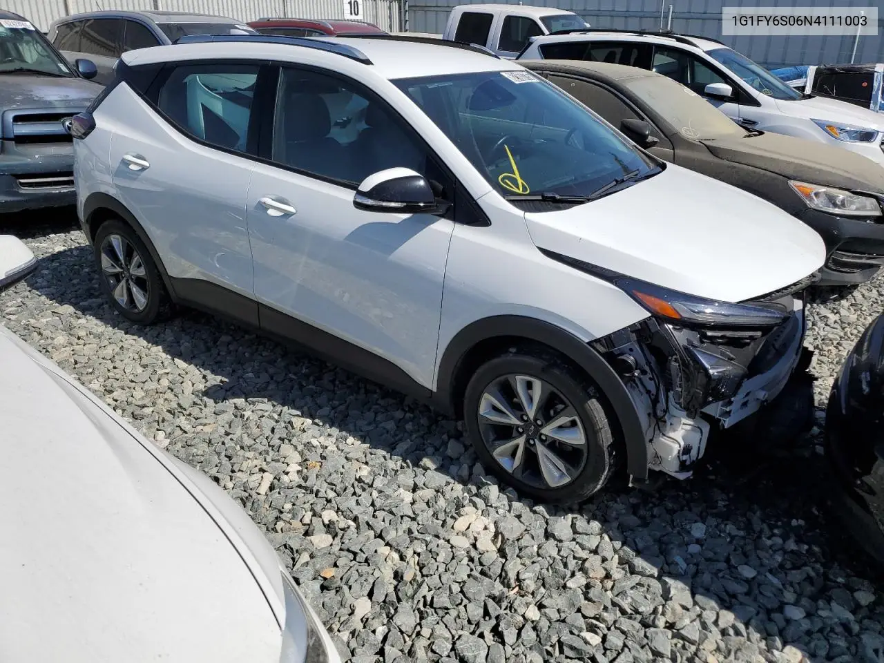 2022 Chevrolet Bolt Euv Lt VIN: 1G1FY6S06N4111003 Lot: 62163775