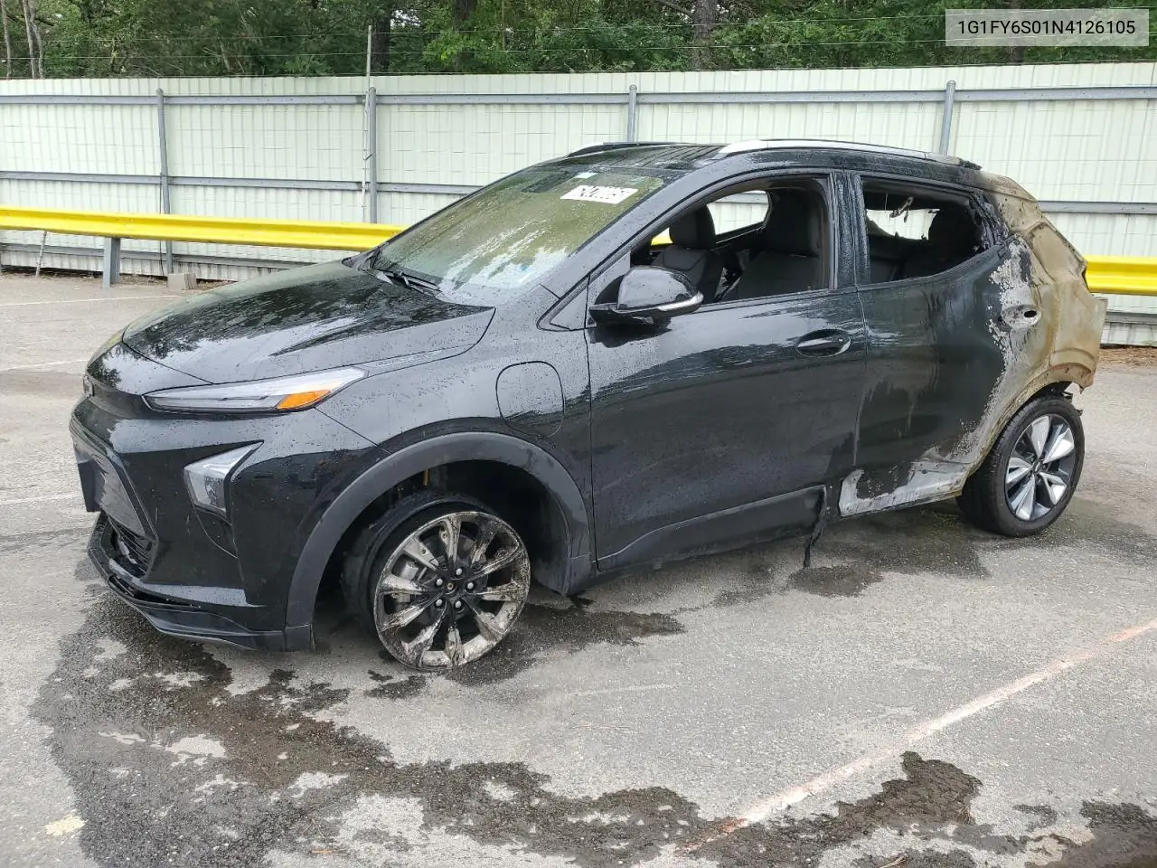 2022 Chevrolet Bolt Euv Lt VIN: 1G1FY6S01N4126105 Lot: 62470005