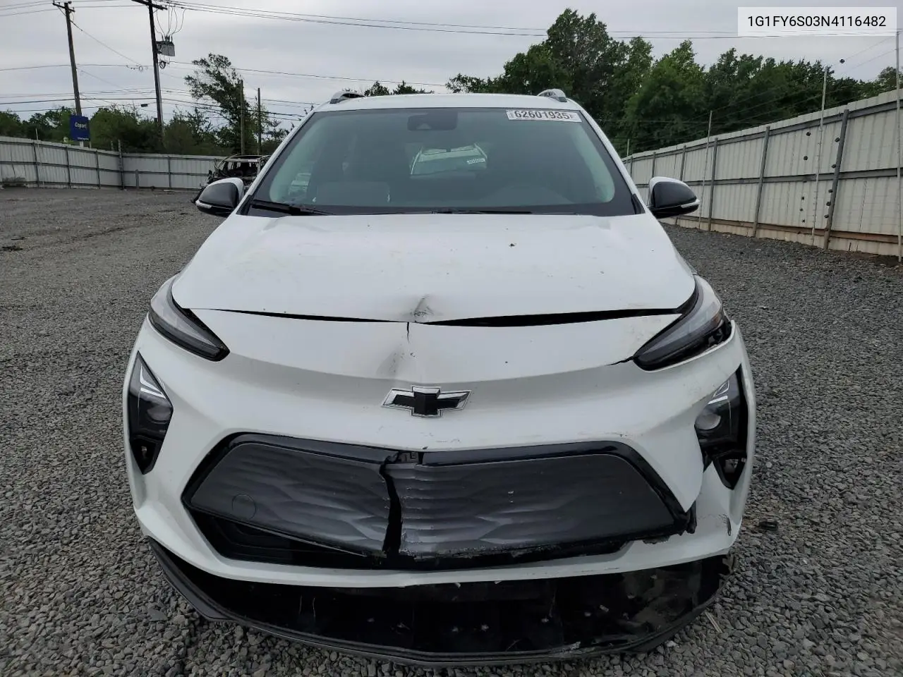 2022 Chevrolet Bolt Euv Lt VIN: 1G1FY6S03N4116482 Lot: 62601935