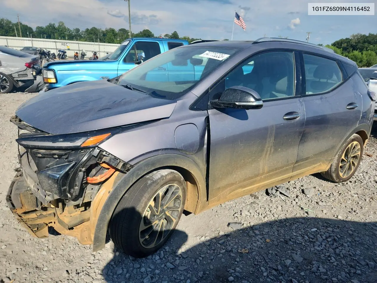 2022 Chevrolet Bolt Euv Premier VIN: 1G1FZ6S09N4116452 Lot: 64775635