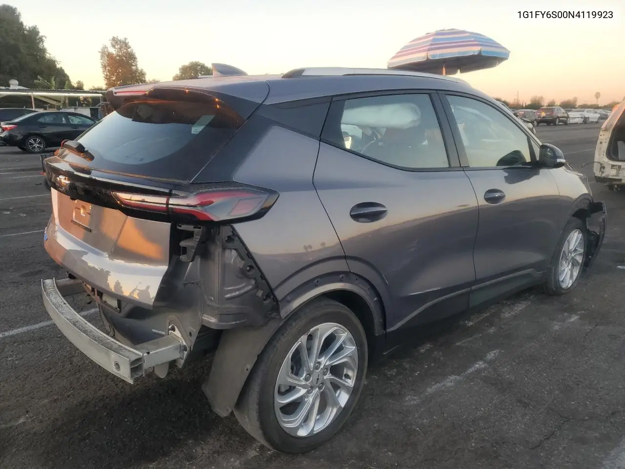 2022 Chevrolet Bolt Euv Lt VIN: 1G1FY6S00N4119923 Lot: 80142104