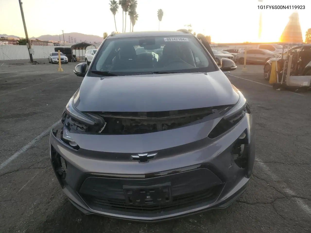 2022 Chevrolet Bolt Euv Lt VIN: 1G1FY6S00N4119923 Lot: 80142104