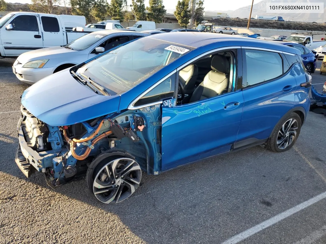 2022 Chevrolet Bolt Ev 2Lt VIN: 1G1FX6S0XN4101111 Lot: 84559494