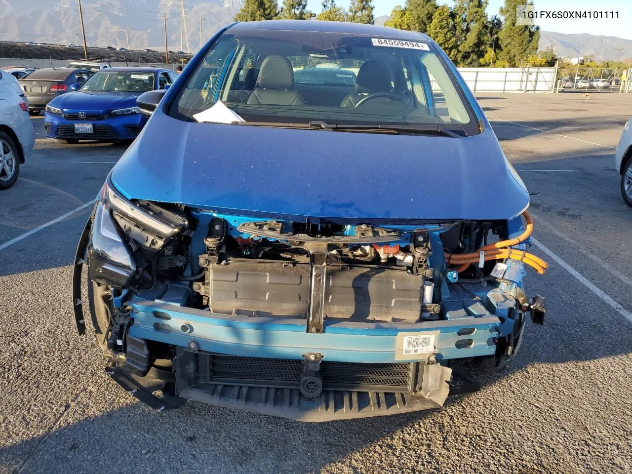 2022 Chevrolet Bolt Ev 2Lt VIN: 1G1FX6S0XN4101111 Lot: 84559494