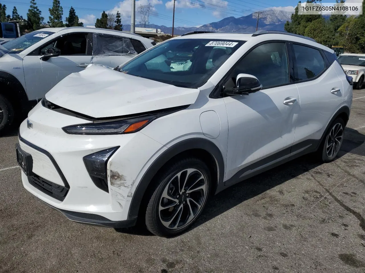 2022 Chevrolet Bolt Euv Premier VIN: 1G1FZ6S05N4108106 Lot: 87069044