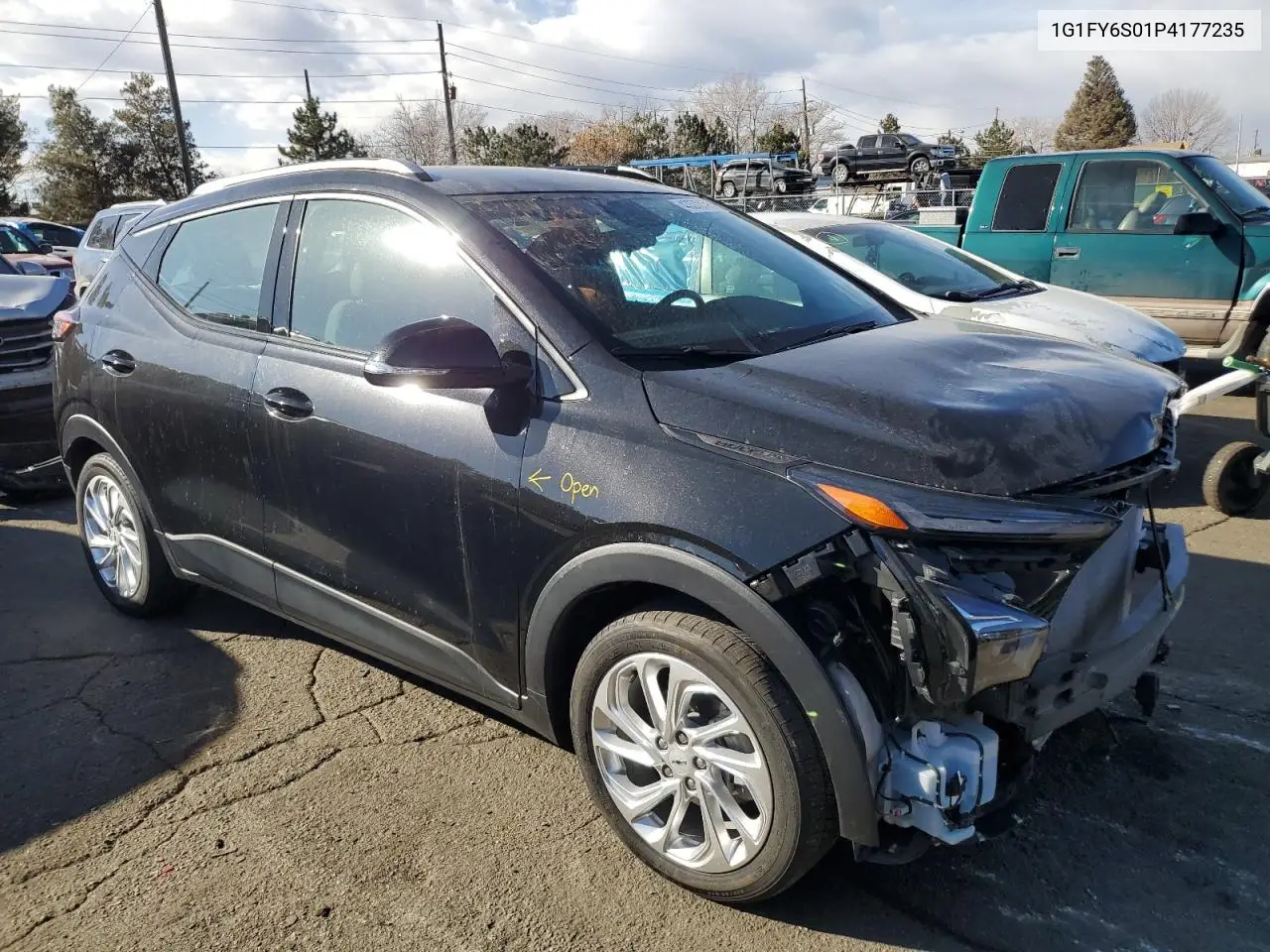2023 Chevrolet Bolt Euv Lt VIN: 1G1FY6S01P4177235 Lot: 43372195
