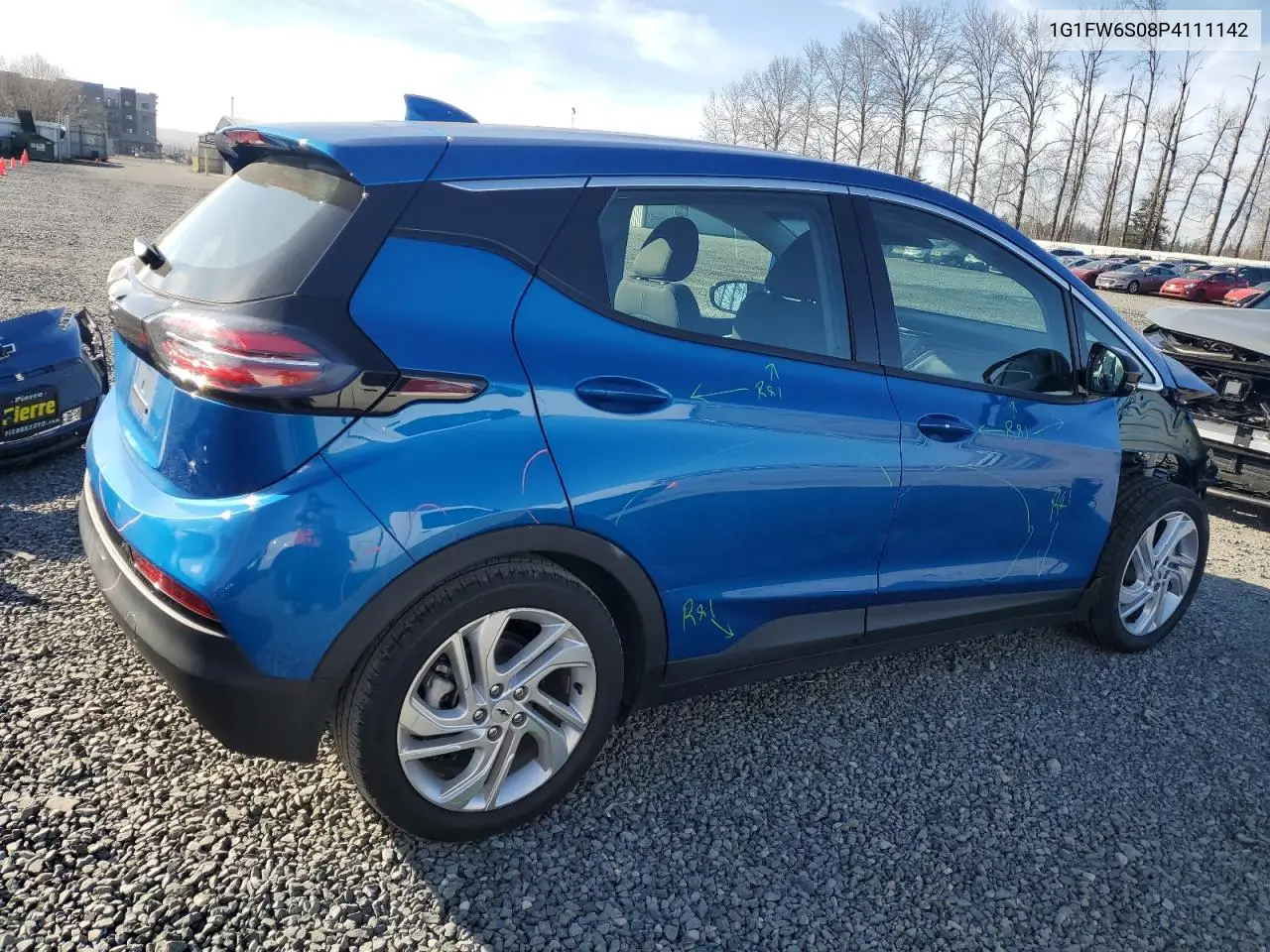 2023 Chevrolet Bolt Ev 1Lt VIN: 1G1FW6S08P4111142 Lot: 46460655