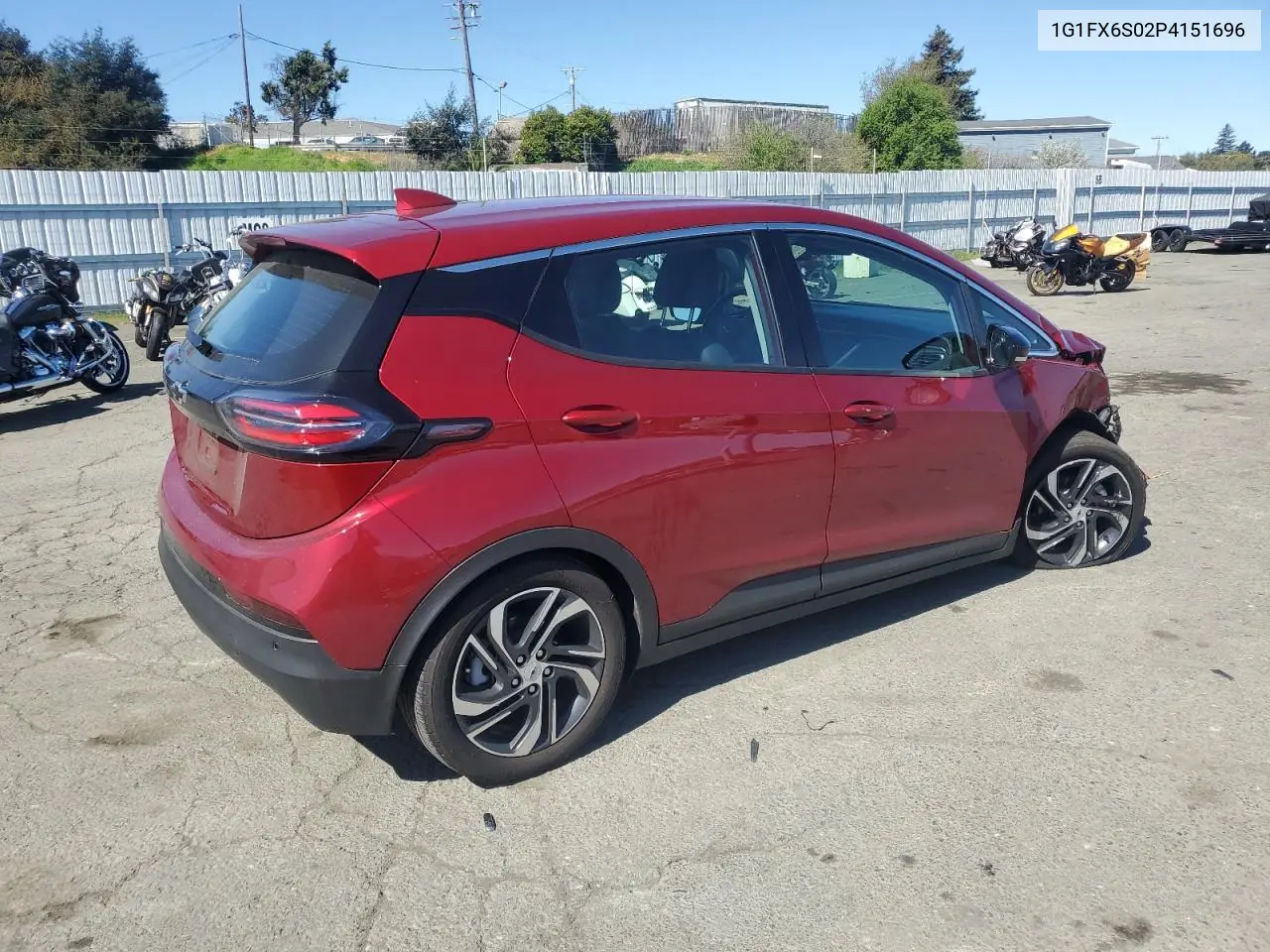 2023 Chevrolet Bolt Ev 2Lt VIN: 1G1FX6S02P4151696 Lot: 48413245