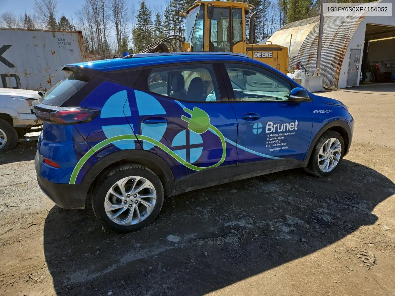 2023 Chevrolet Bolt Euv Lt VIN: 1G1FY6S0XP4154052 Lot: 54321845