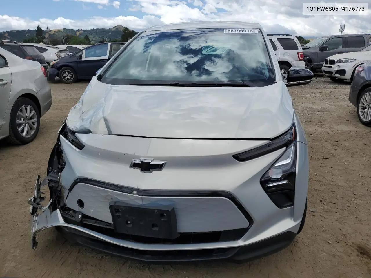2023 Chevrolet Bolt Ev 1Lt VIN: 1G1FW6S05P4176773 Lot: 56796915