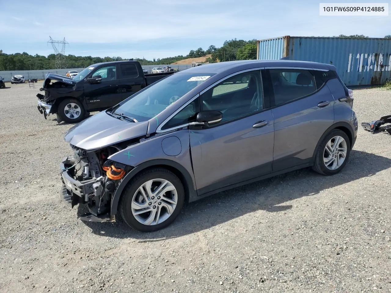 2023 Chevrolet Bolt Ev 1Lt VIN: 1G1FW6S09P4124885 Lot: 57169545