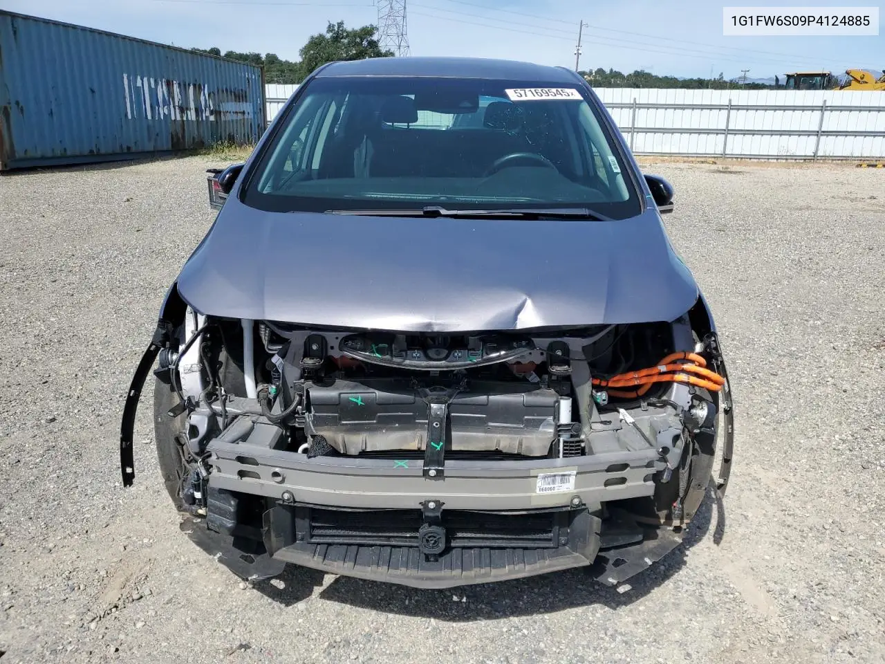 2023 Chevrolet Bolt Ev 1Lt VIN: 1G1FW6S09P4124885 Lot: 57169545