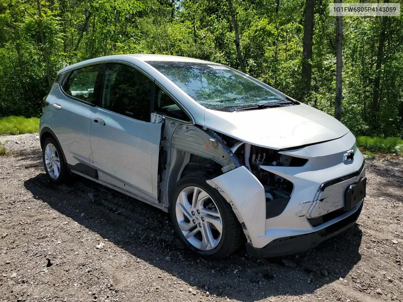 2023 Chevrolet Bolt Ev 1Lt VIN: 1G1FW6S05P4143059 Lot: 62175935
