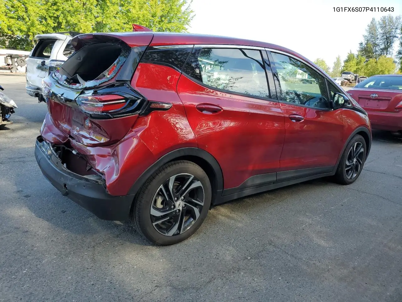 2023 Chevrolet Bolt Ev 2Lt VIN: 1G1FX6S07P4110643 Lot: 62790265