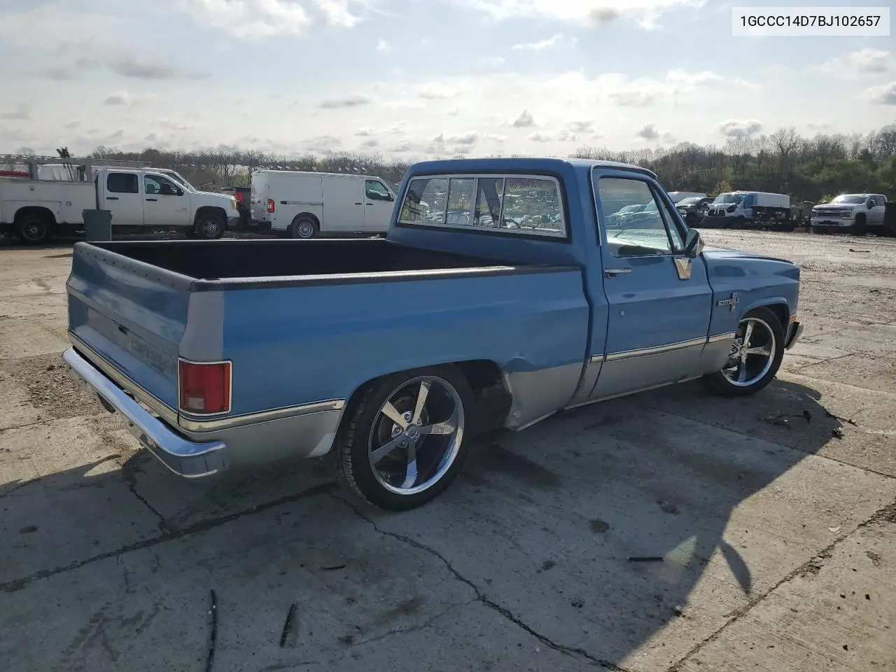 1981 Chevrolet C10 VIN: 1GCCC14D7BJ102657 Lot: 52448215