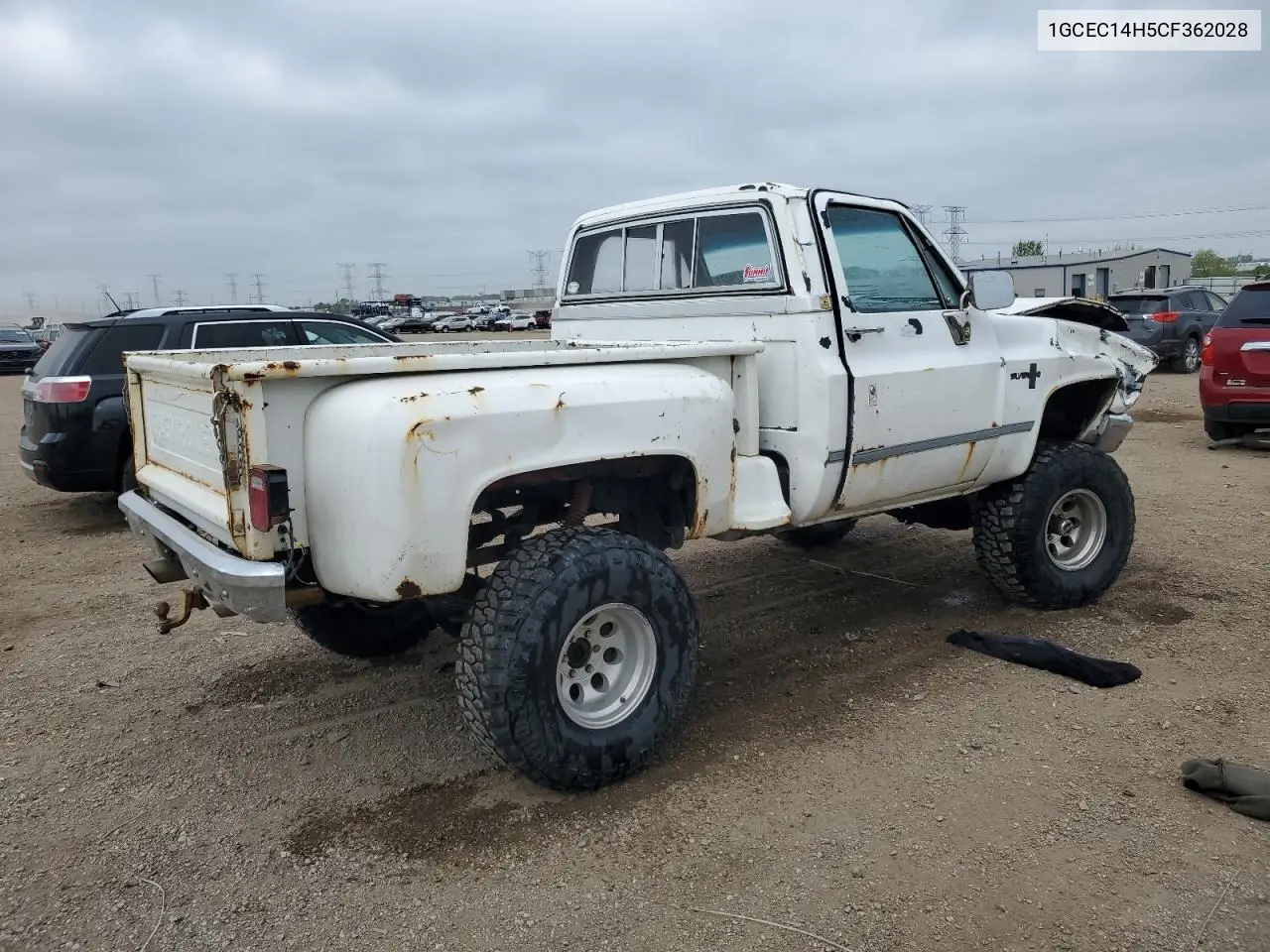 1982 Chevrolet C10 VIN: 1GCEC14H5CF362028 Lot: 56290235