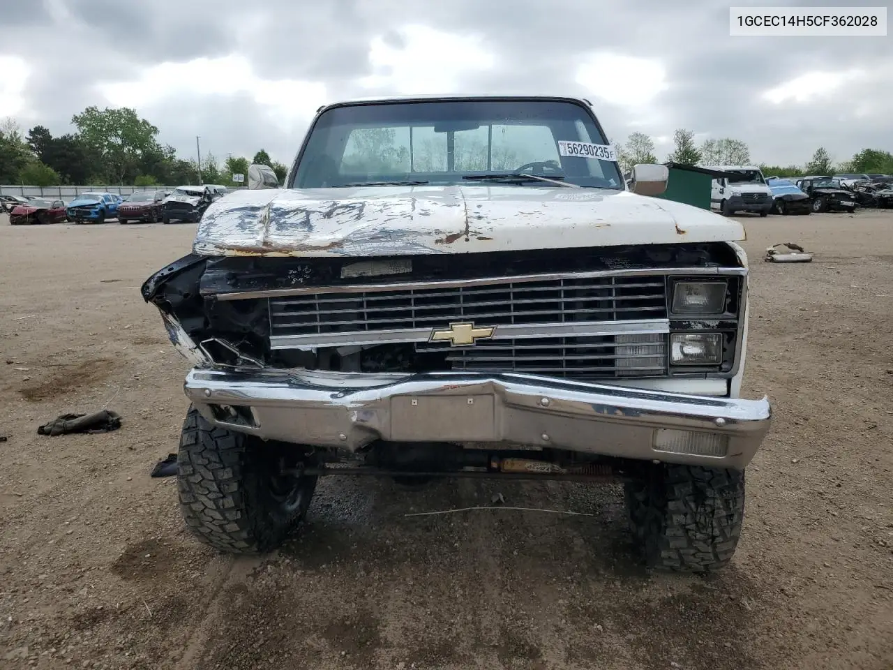1982 Chevrolet C10 VIN: 1GCEC14H5CF362028 Lot: 56290235