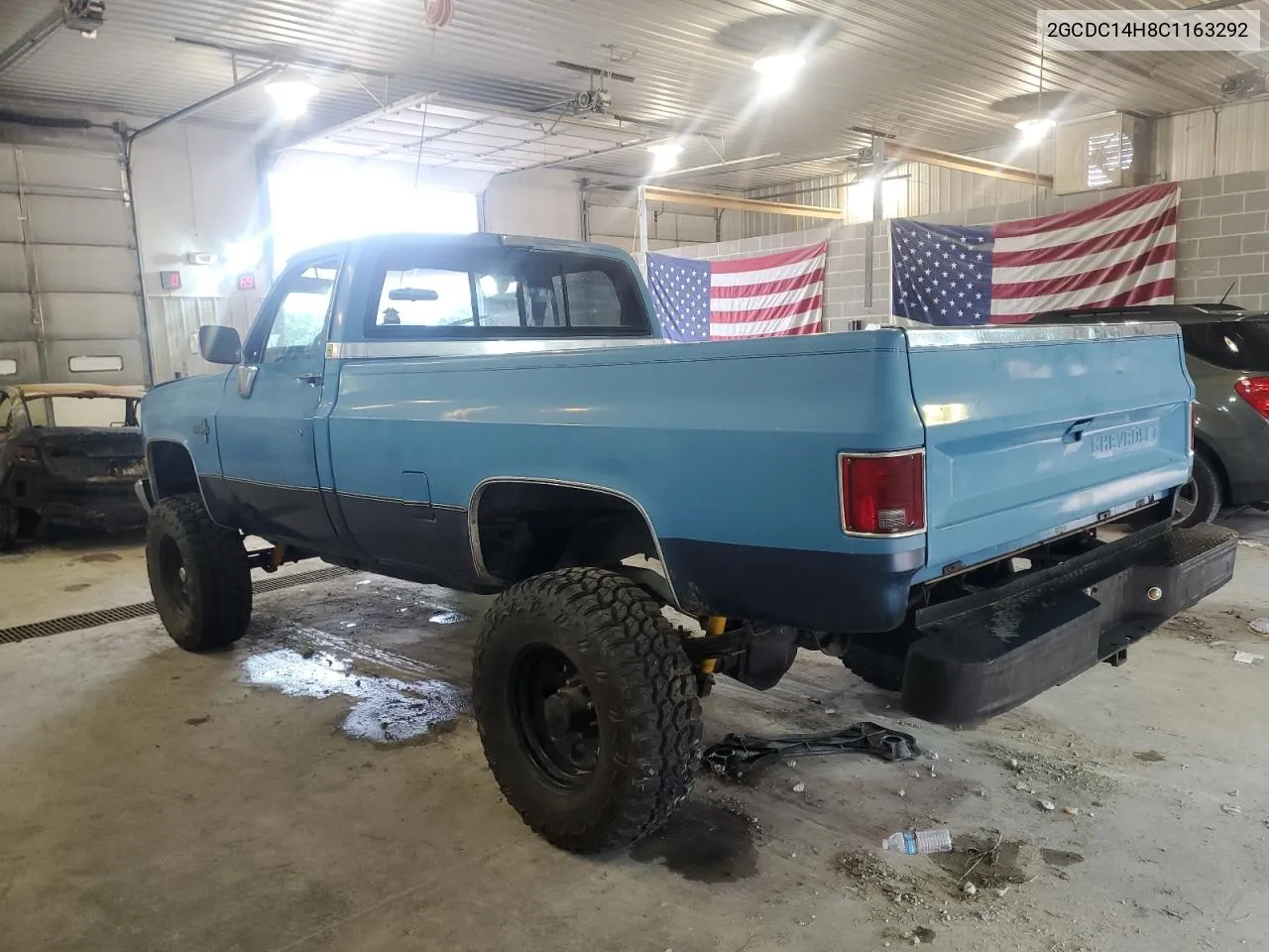 1982 Chevrolet C10 VIN: 2GCDC14H8C1163292 Lot: 74223824