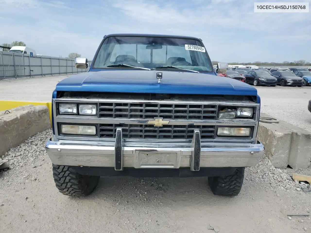 1983 Chevrolet C10 VIN: 1GCEC14H5DJ150768 Lot: 52780945