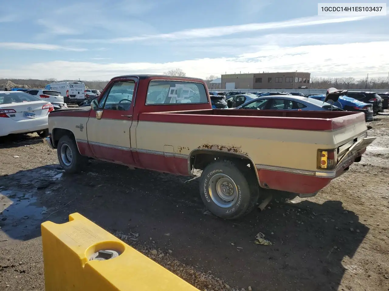 1984 Chevrolet C10 VIN: 1GCDC14H1ES103437 Lot: 46434015