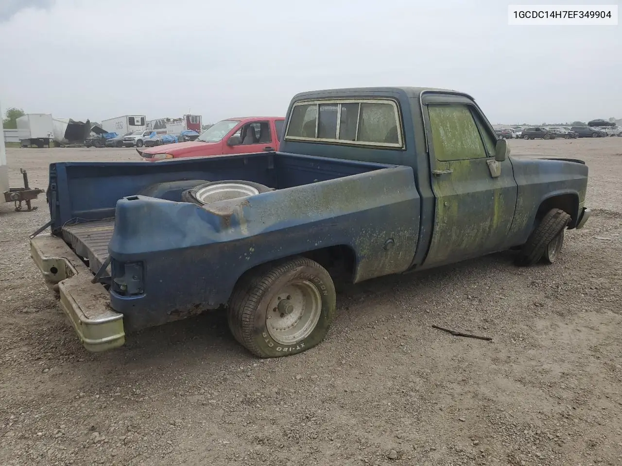 1984 Chevrolet C10 VIN: 1GCDC14H7EF349904 Lot: 50784775