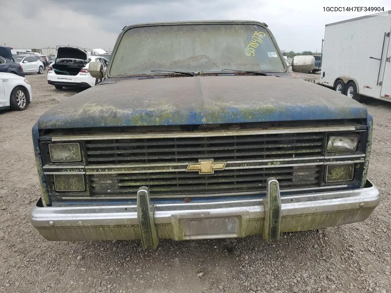1984 Chevrolet C10 VIN: 1GCDC14H7EF349904 Lot: 50784775