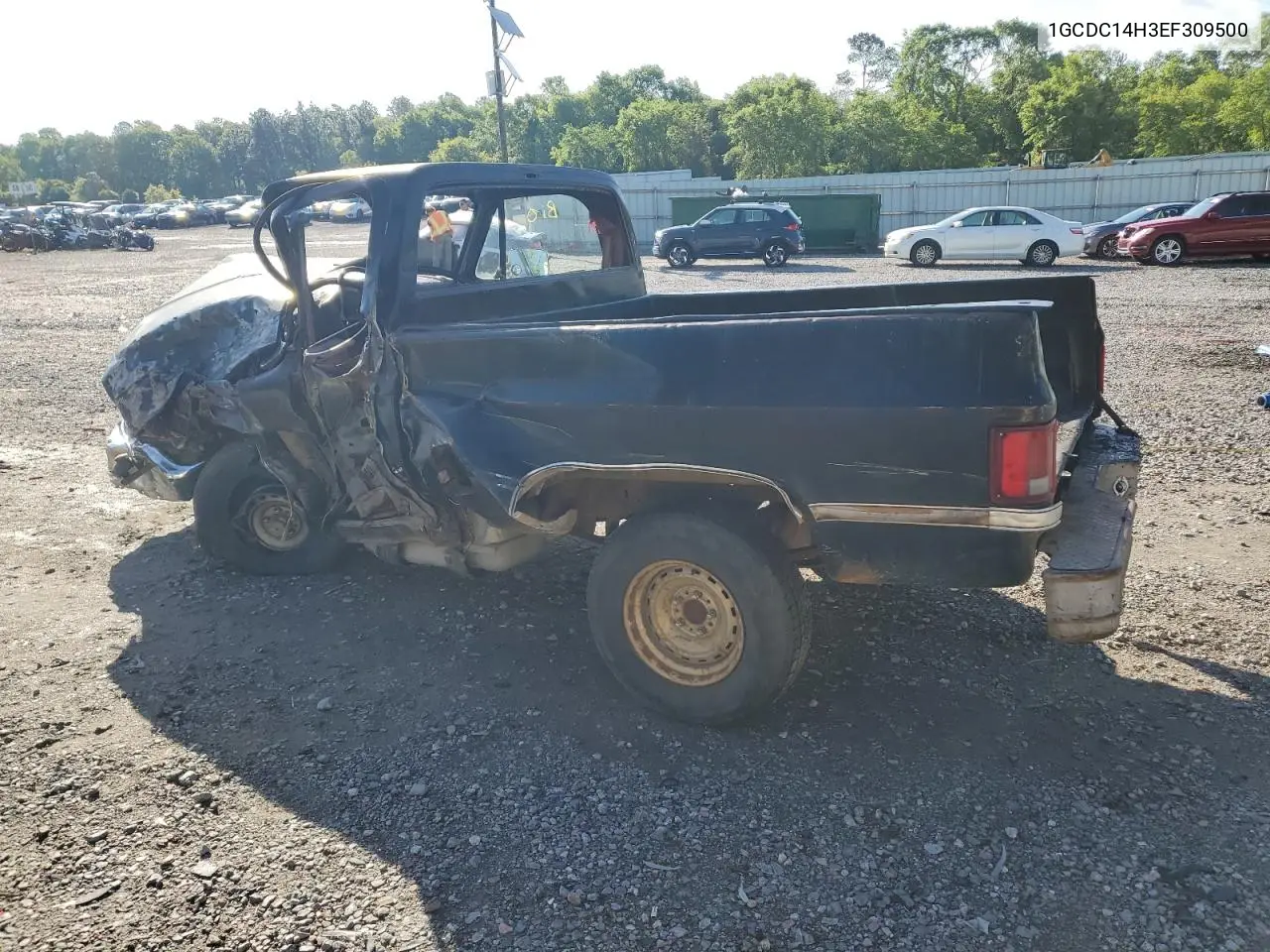 1984 Chevrolet C10 VIN: 1GCDC14H3EF309500 Lot: 51822925