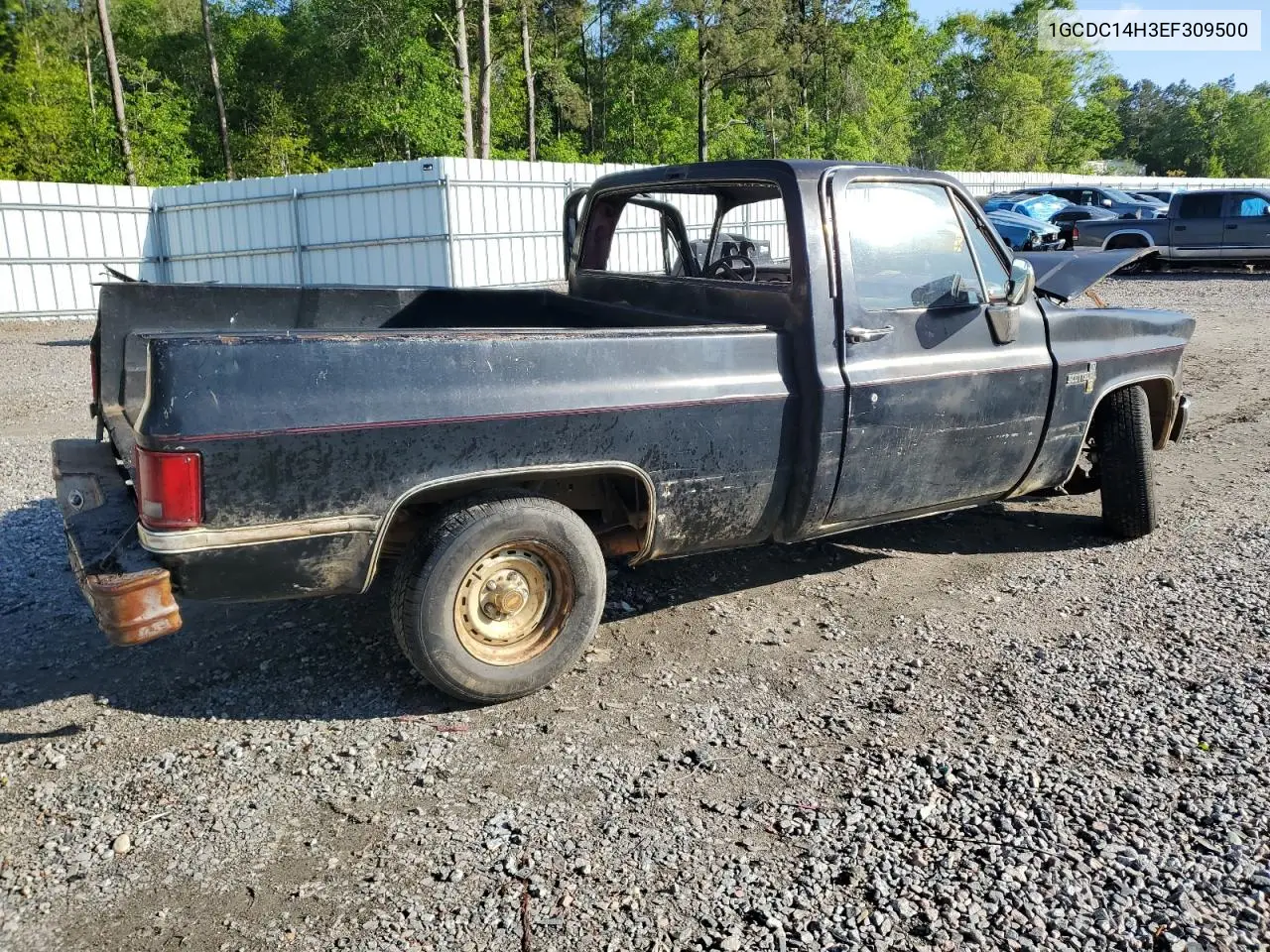 1984 Chevrolet C10 VIN: 1GCDC14H3EF309500 Lot: 51822925