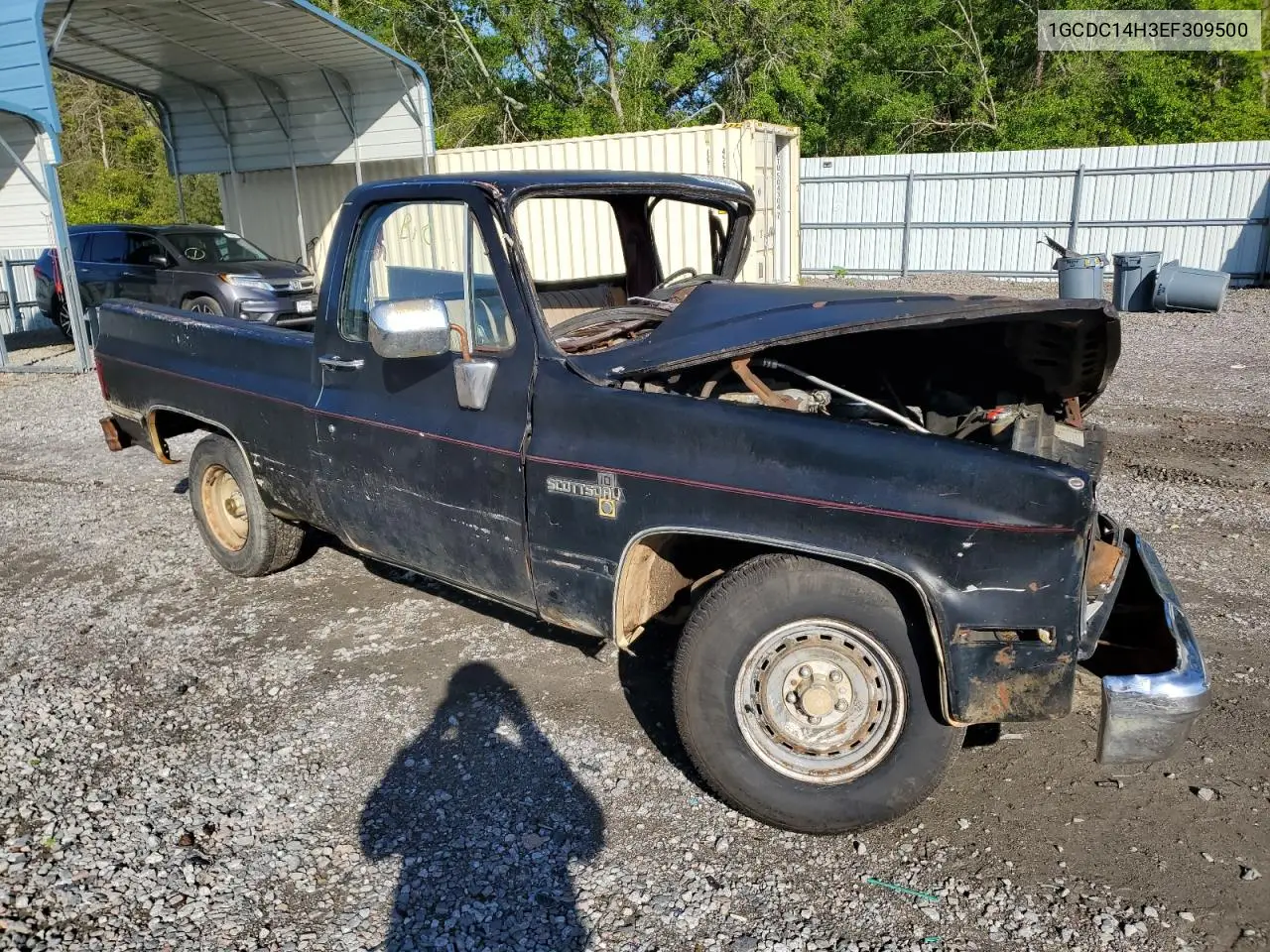 1984 Chevrolet C10 VIN: 1GCDC14H3EF309500 Lot: 51822925