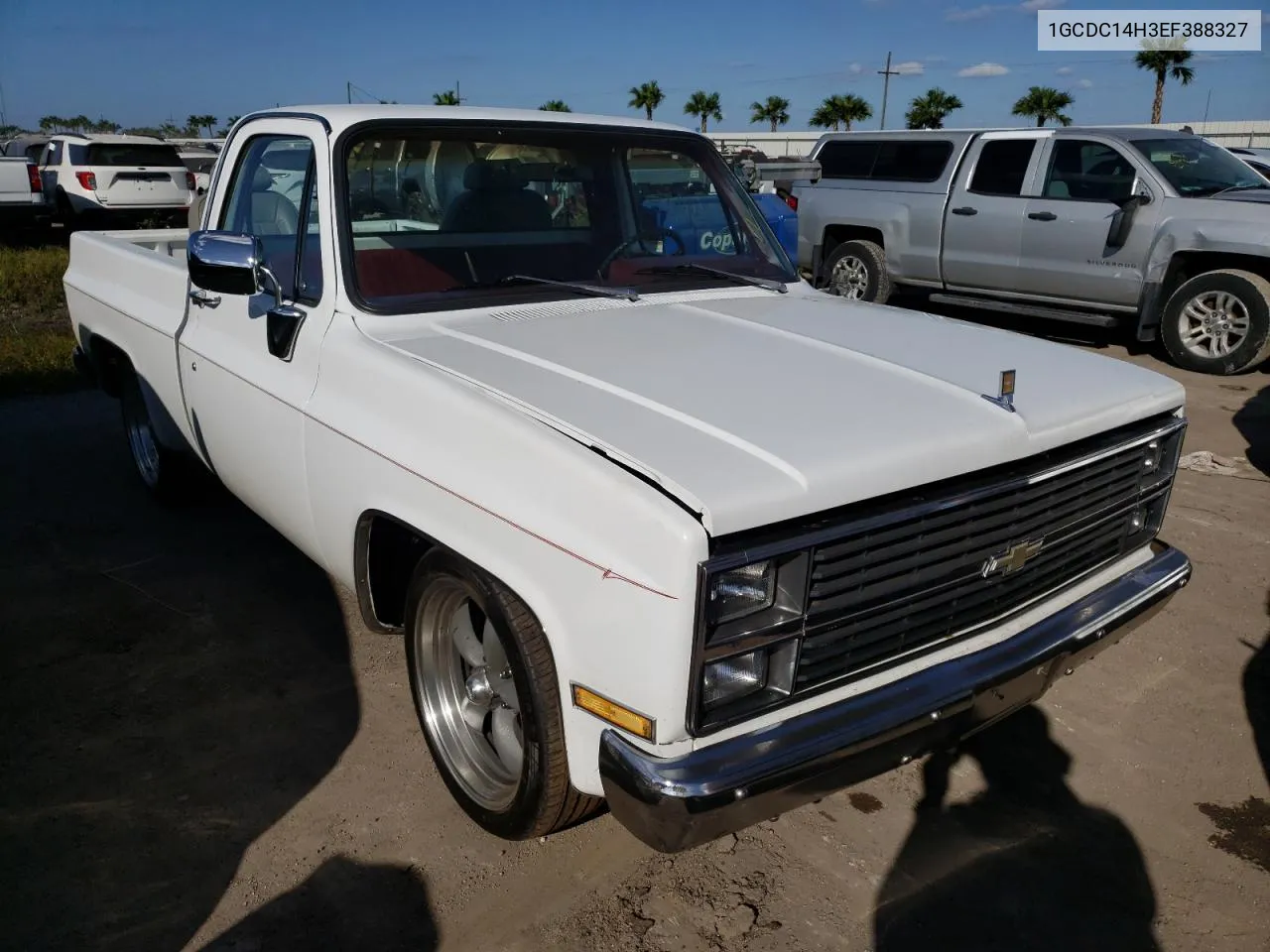 1984 Chevrolet C10 VIN: 1GCDC14H3EF388327 Lot: 63539072
