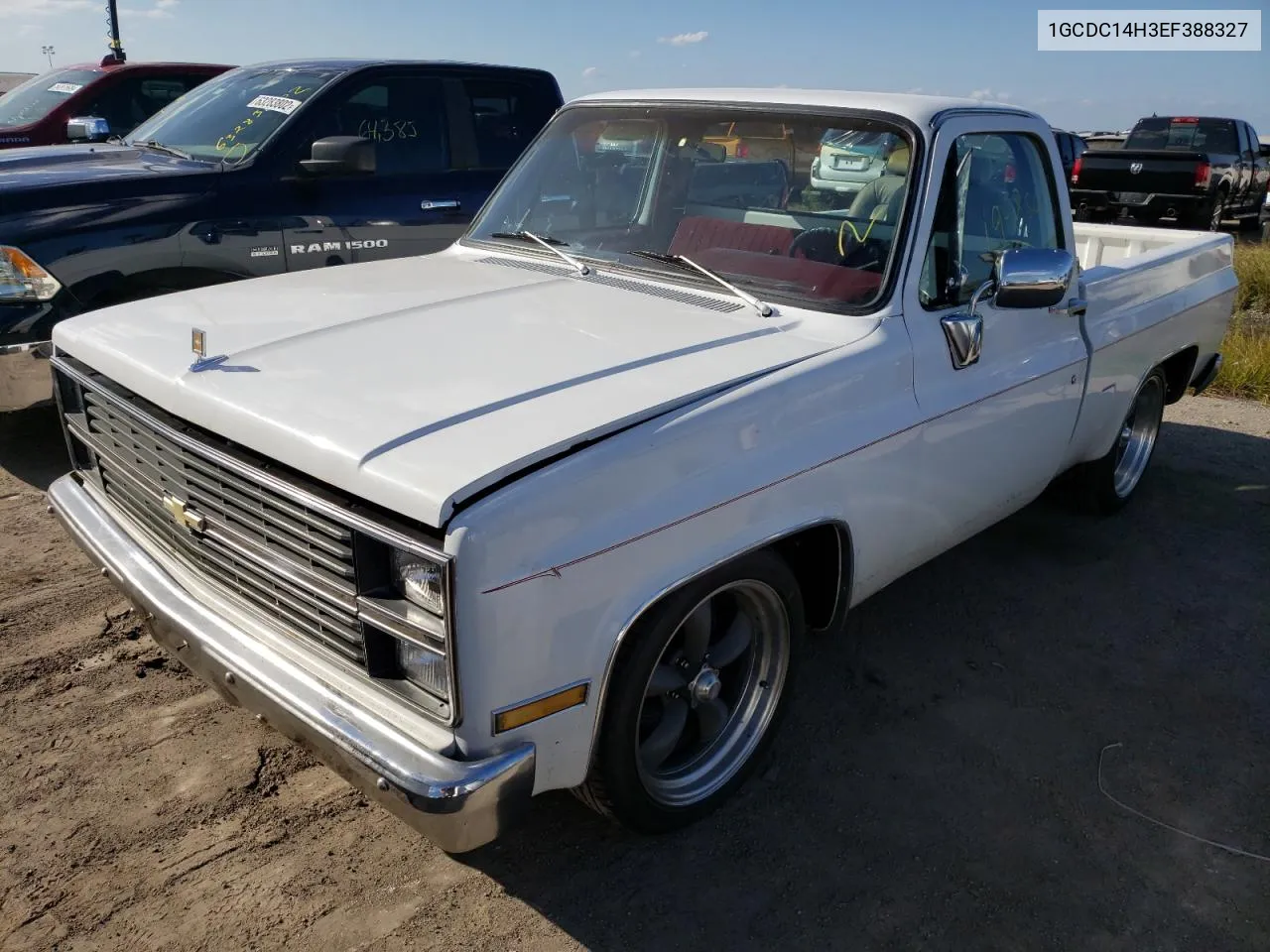1984 Chevrolet C10 VIN: 1GCDC14H3EF388327 Lot: 63539072