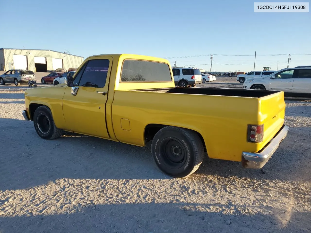 1985 Chevrolet C10 VIN: 1GCDC14H5FJ119308 Lot: 42245985