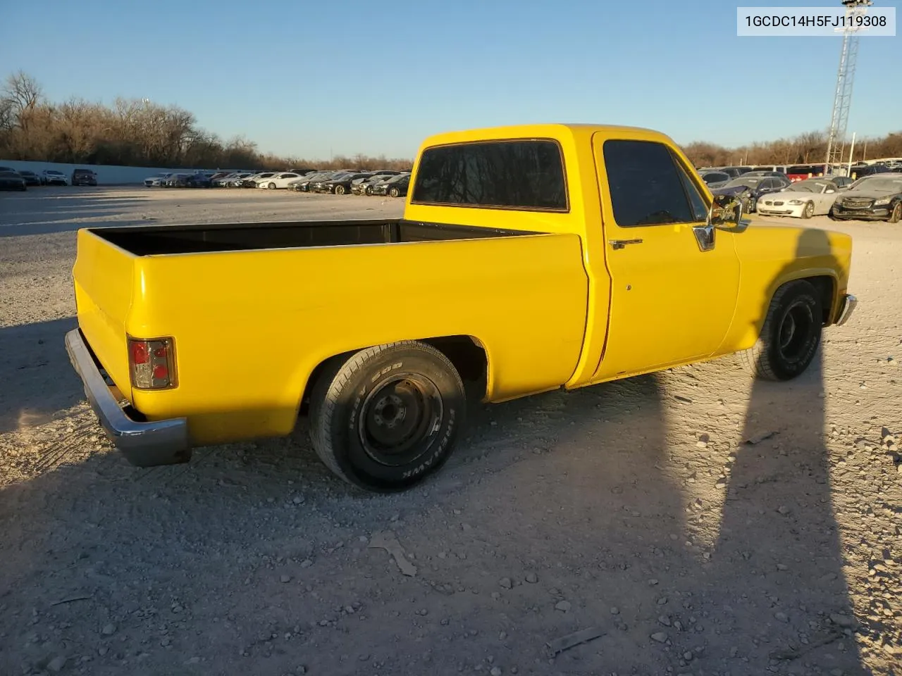1985 Chevrolet C10 VIN: 1GCDC14H5FJ119308 Lot: 42245985