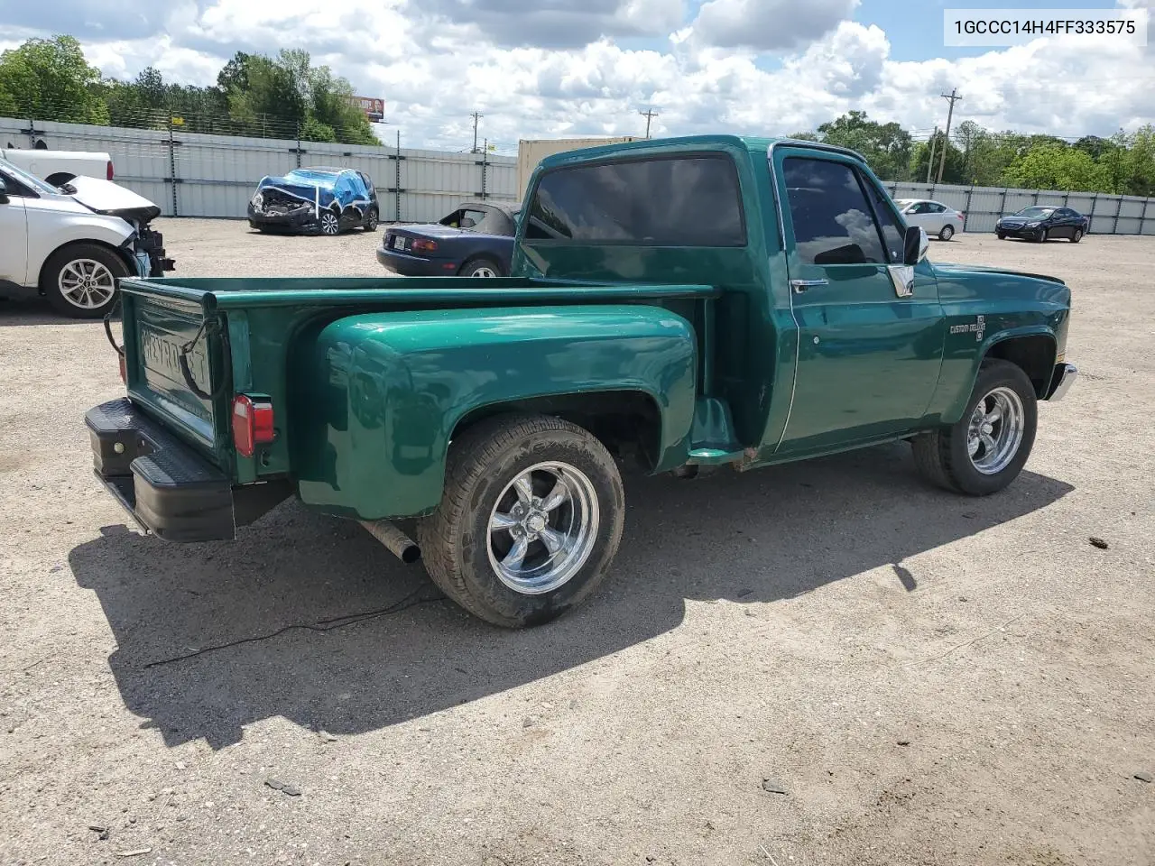 1985 Chevrolet C10 VIN: 1GCCC14H4FF333575 Lot: 55998505