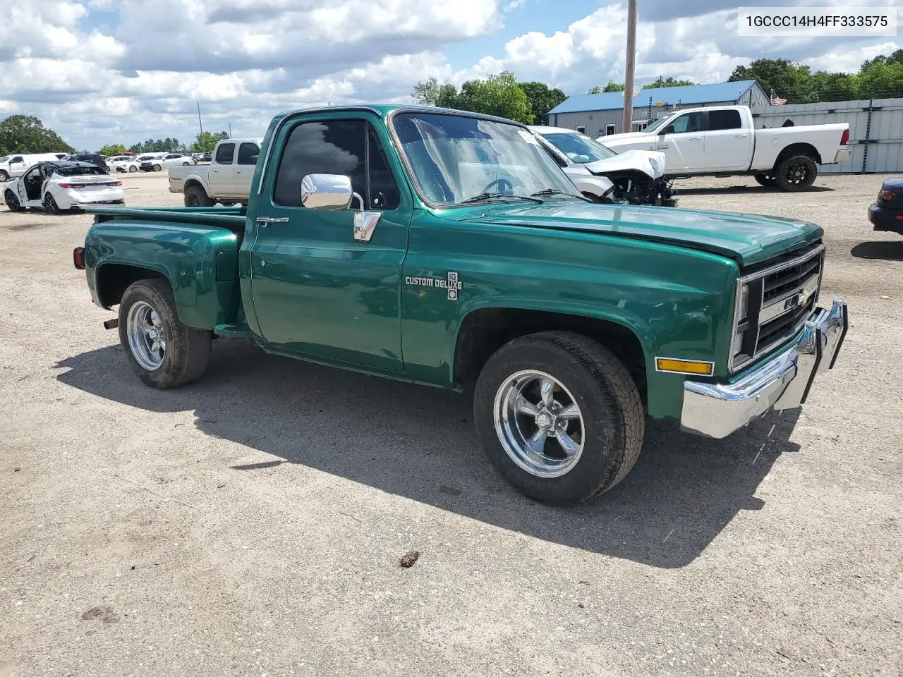 1985 Chevrolet C10 VIN: 1GCCC14H4FF333575 Lot: 55998505