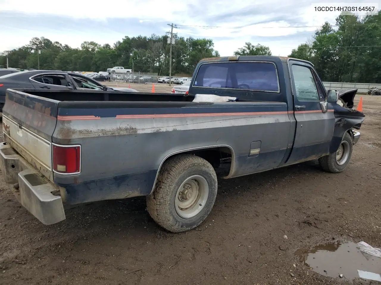 1986 Chevrolet C10 VIN: 1GCDC14H7GS164567 Lot: 54709265