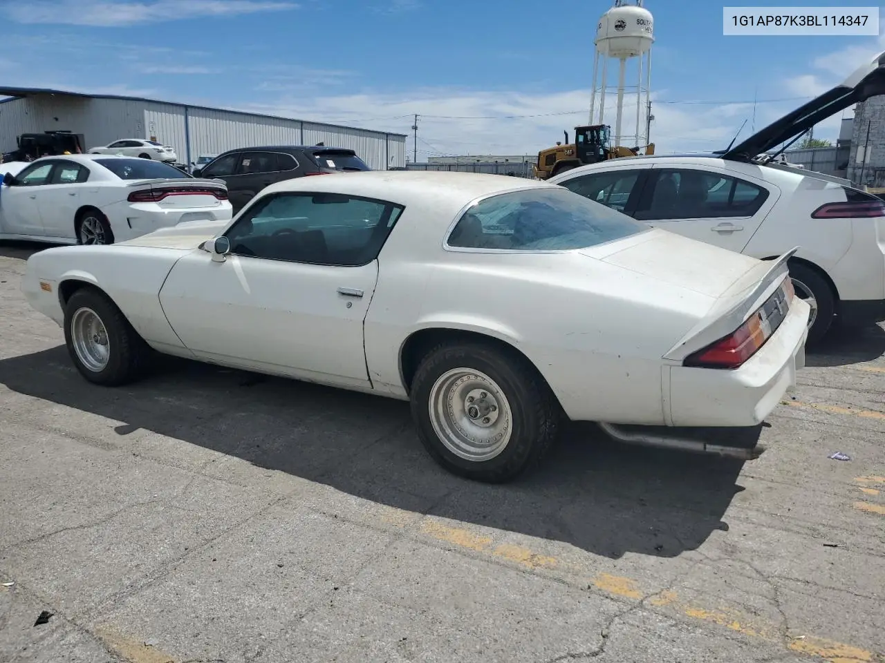 1981 Chevrolet Camaro VIN: 1G1AP87K3BL114347 Lot: 56531015