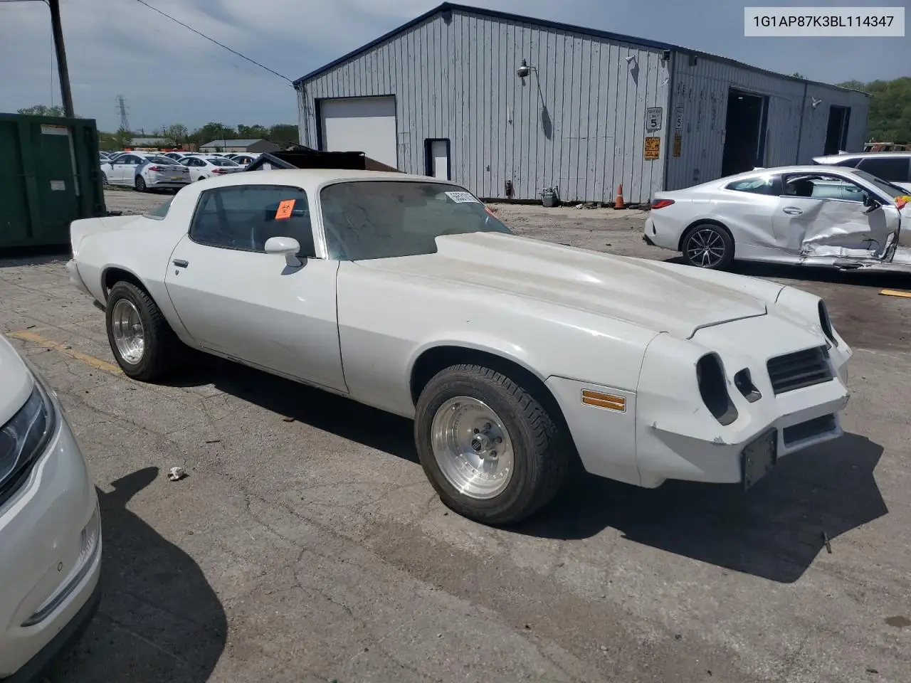 1981 Chevrolet Camaro VIN: 1G1AP87K3BL114347 Lot: 56531015