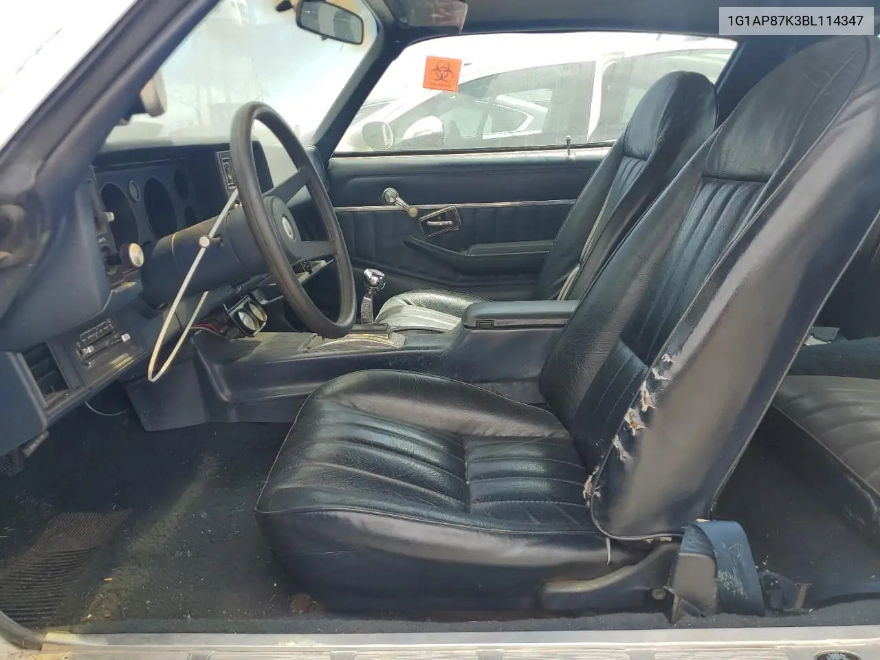 1981 Chevrolet Camaro VIN: 1G1AP87K3BL114347 Lot: 56531015