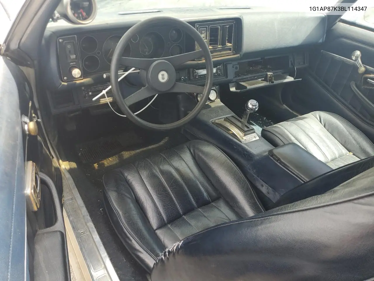 1981 Chevrolet Camaro VIN: 1G1AP87K3BL114347 Lot: 56531015