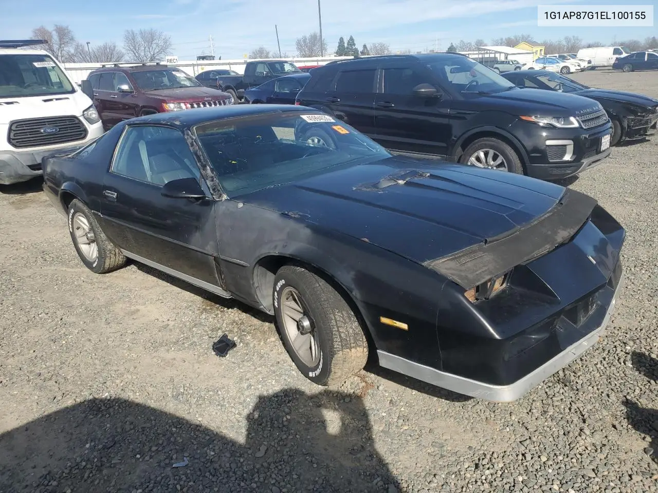 1984 Chevrolet Camaro VIN: 1G1AP87G1EL100155 Lot: 45994635