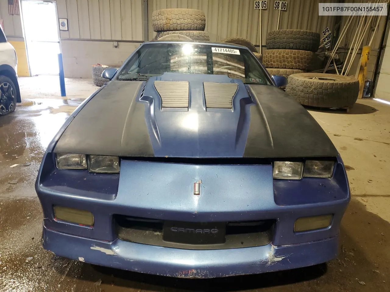 1986 Chevrolet Camaro VIN: 1G1FP87F0GN155457 Lot: 41714405