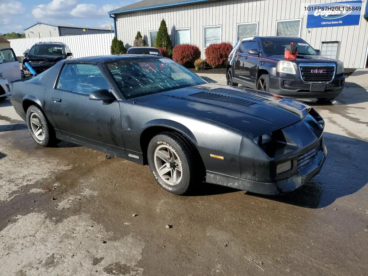 1986 Chevrolet Camaro VIN: 1G1FP87H2GL105849 Lot: 53272155