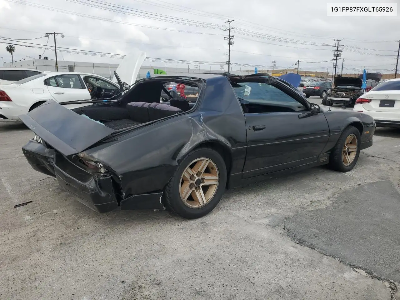 1986 Chevrolet Camaro VIN: 1G1FP87FXGLT65926 Lot: 54188895