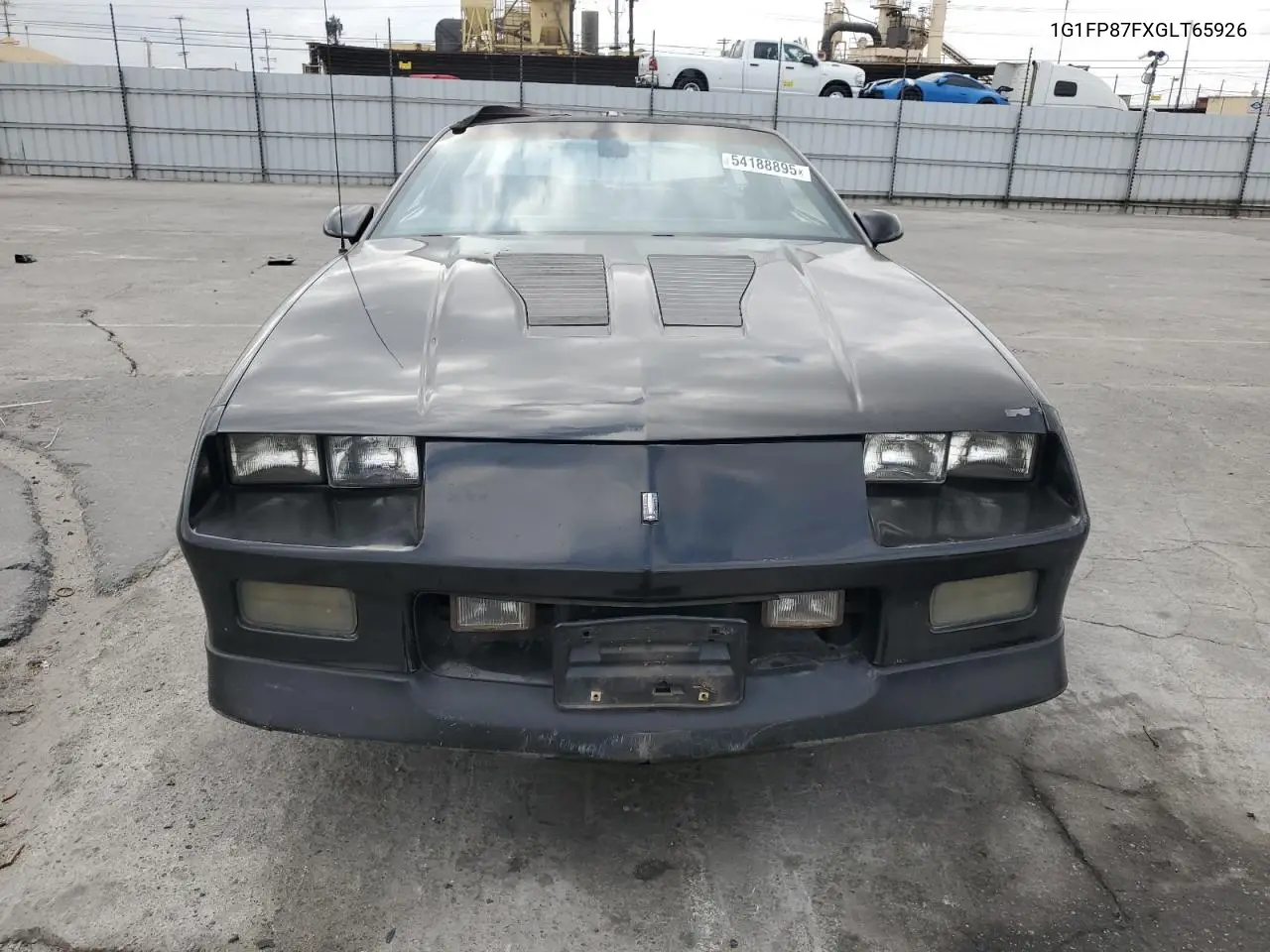 1986 Chevrolet Camaro VIN: 1G1FP87FXGLT65926 Lot: 54188895