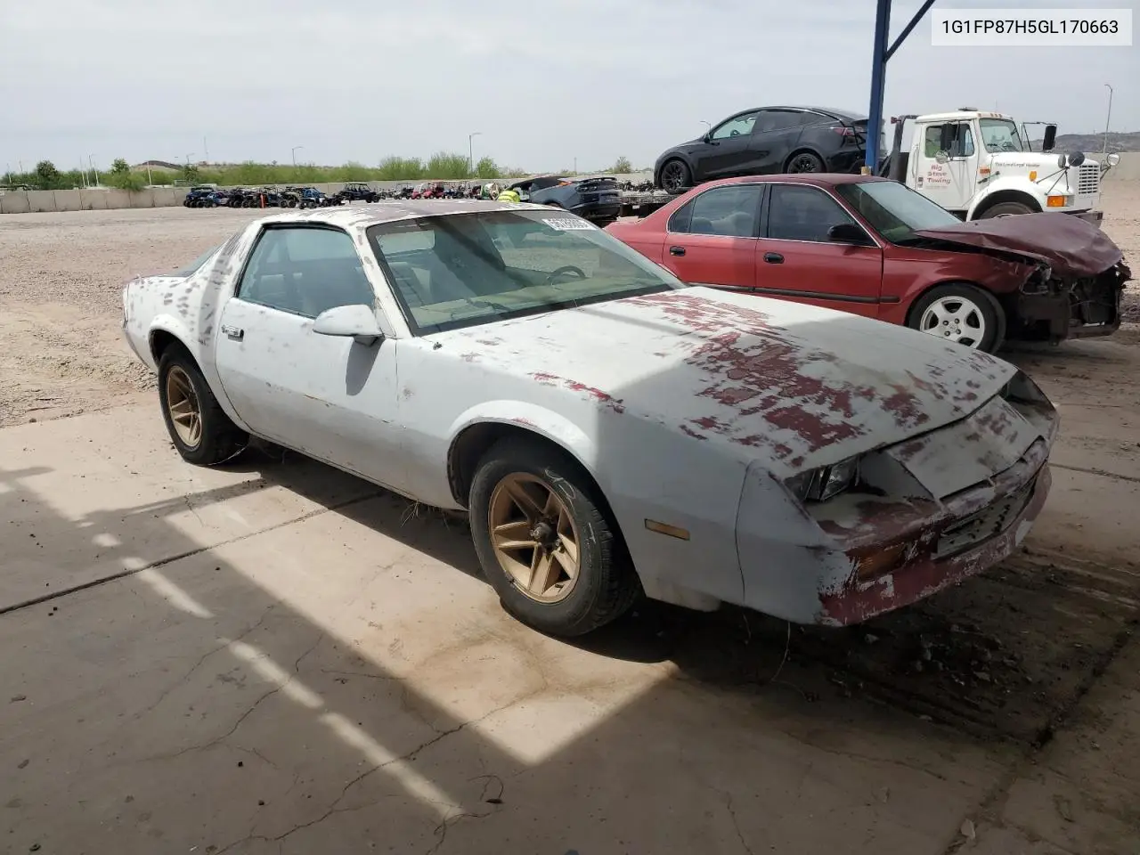 1986 Chevrolet Camaro VIN: 1G1FP87H5GL170663 Lot: 56786805