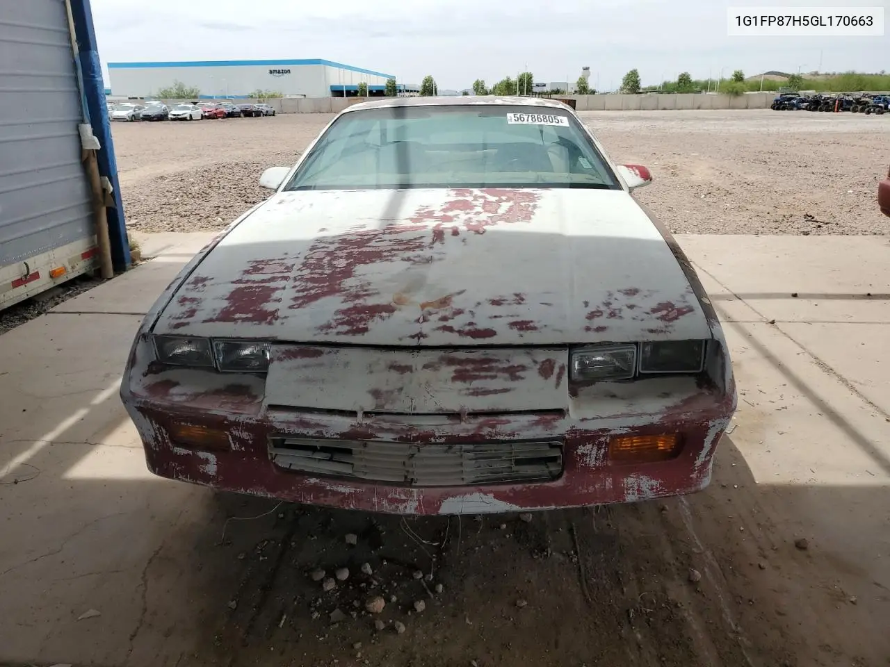 1986 Chevrolet Camaro VIN: 1G1FP87H5GL170663 Lot: 56786805
