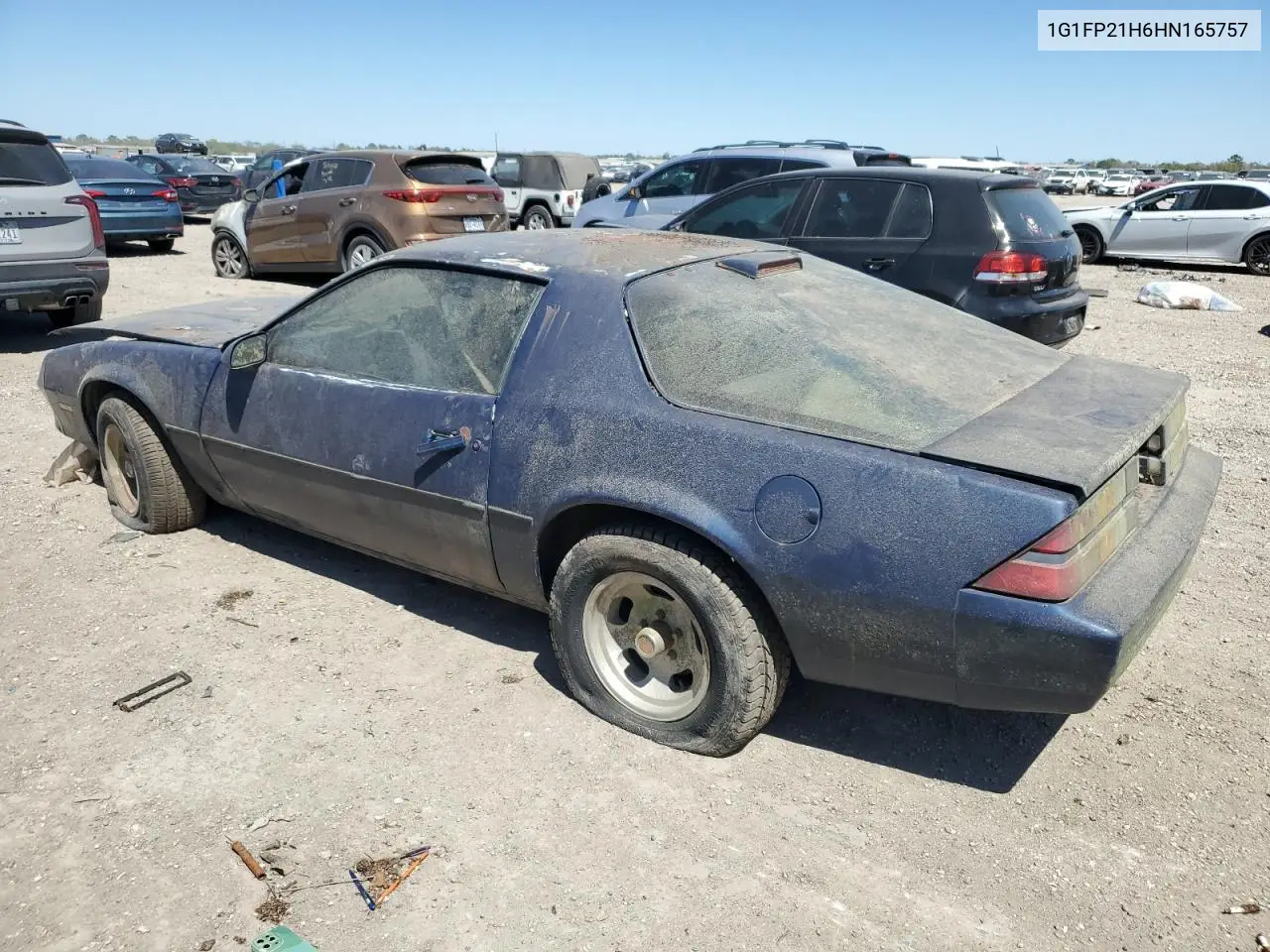 1987 Chevrolet Camaro VIN: 1G1FP21H6HN165757 Lot: 49590175