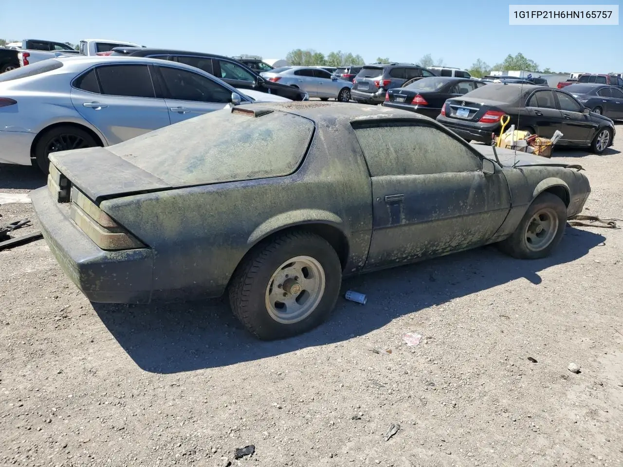1987 Chevrolet Camaro VIN: 1G1FP21H6HN165757 Lot: 49590175