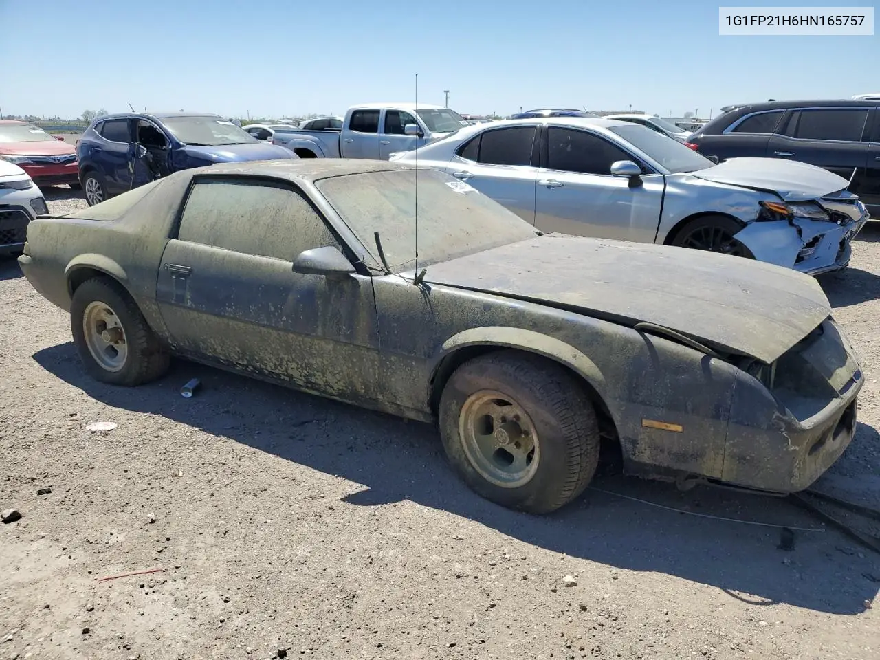 1987 Chevrolet Camaro VIN: 1G1FP21H6HN165757 Lot: 49590175